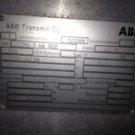 ABB 1600 kVA 6000/400
